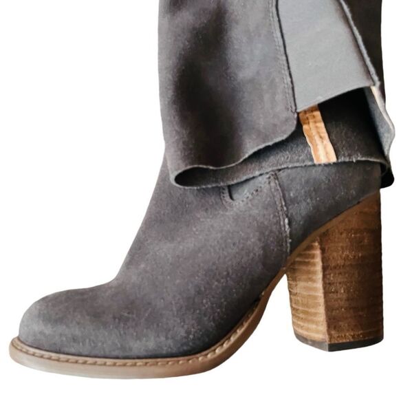 Kelsi Dagger Logan Graphite Suede Over The Knee Boot size 7. - Picture 5 of 11